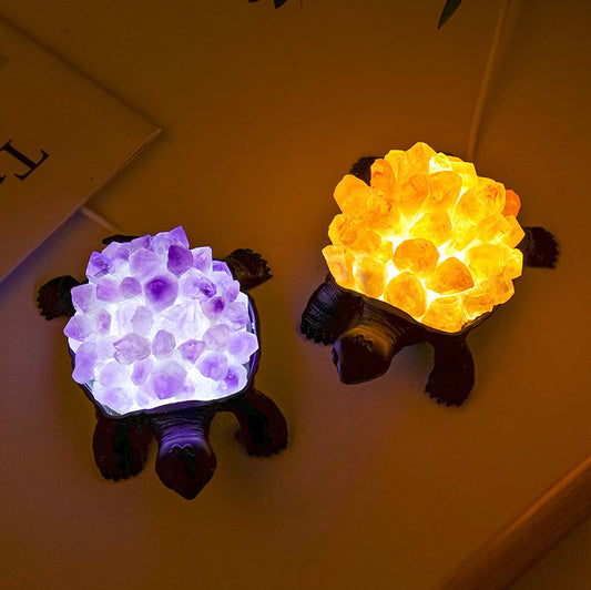 Amorelite Turtle Lamp