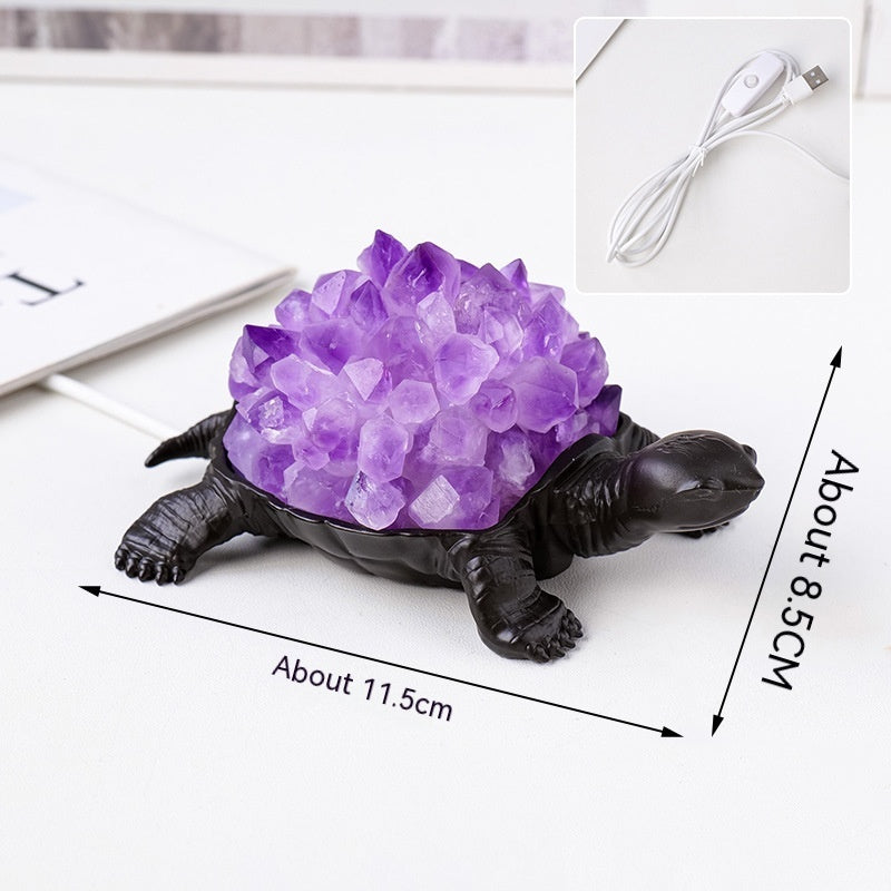 Amorelite Turtle Lamp