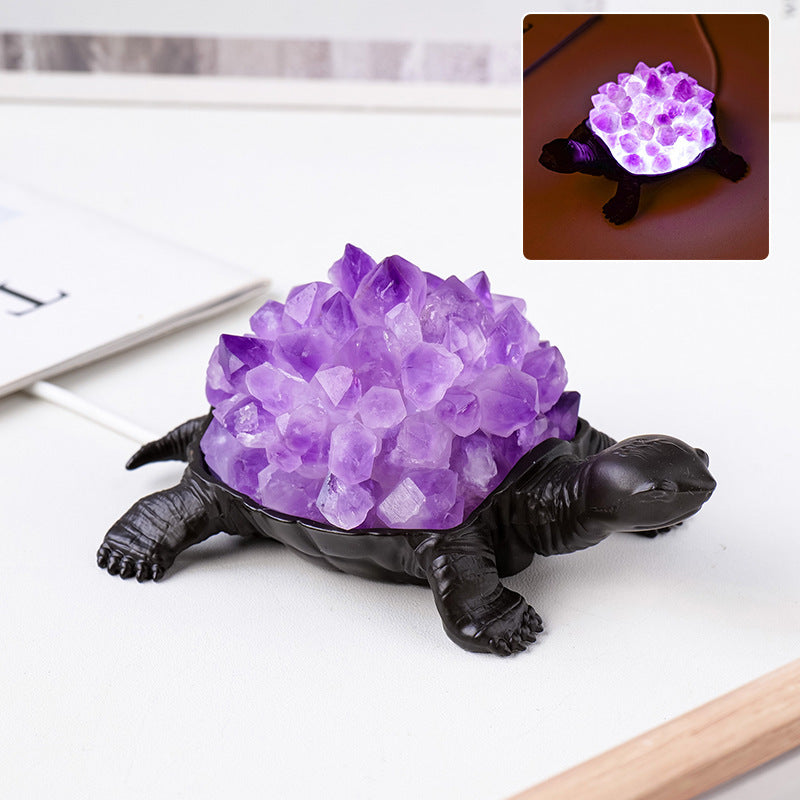 Amorelite Turtle Lamp