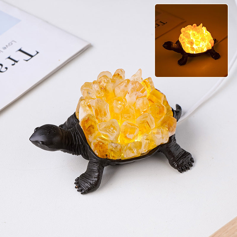 Amorelite Turtle Lamp
