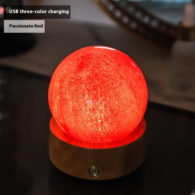 Solara Crystal Sphere Lamp