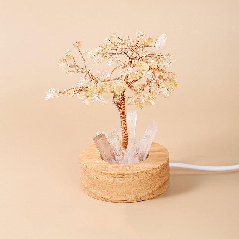 Crystalis Fortune Tree Lamp
