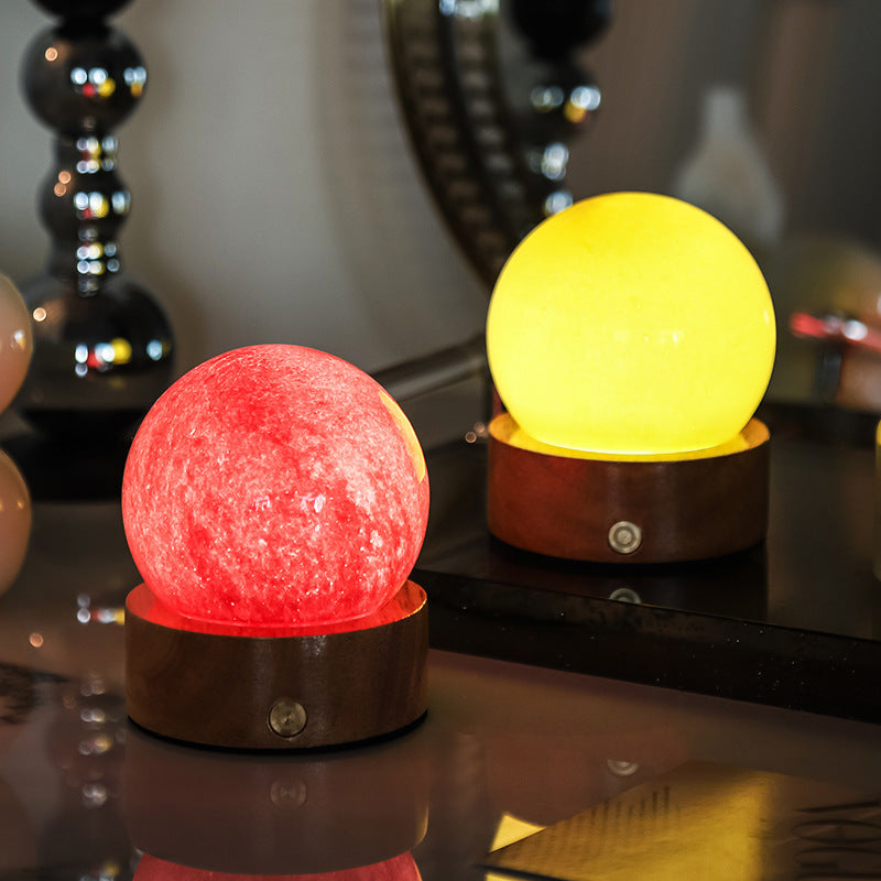 Solara Crystal Sphere Lamp