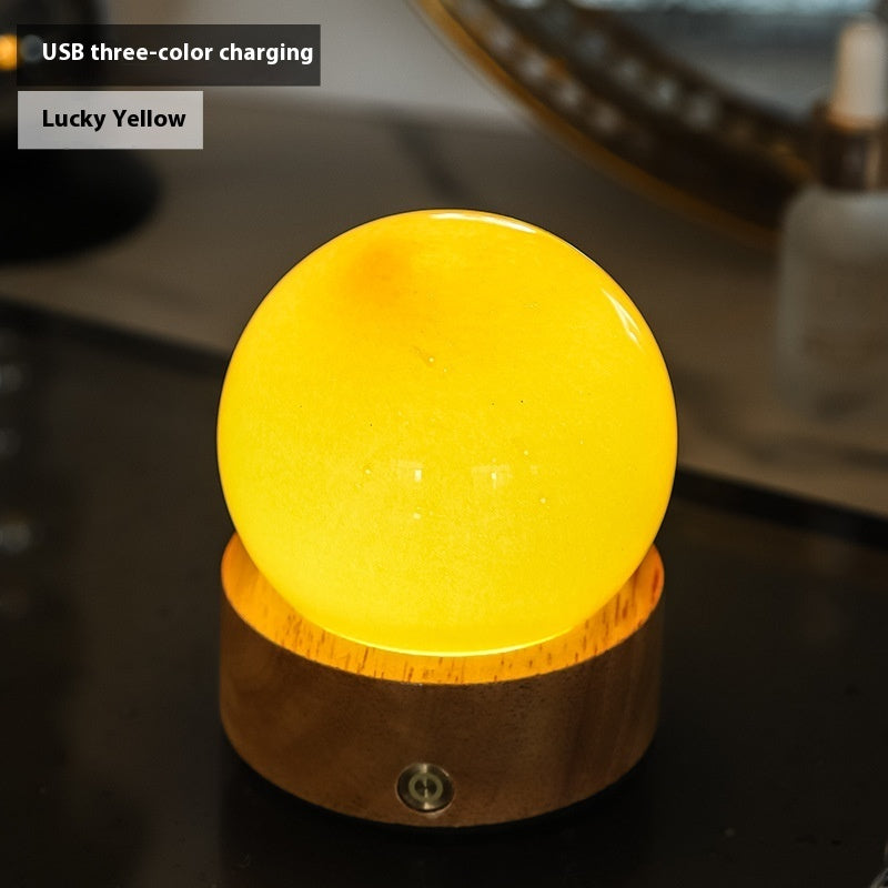 Solara Crystal Sphere Lamp