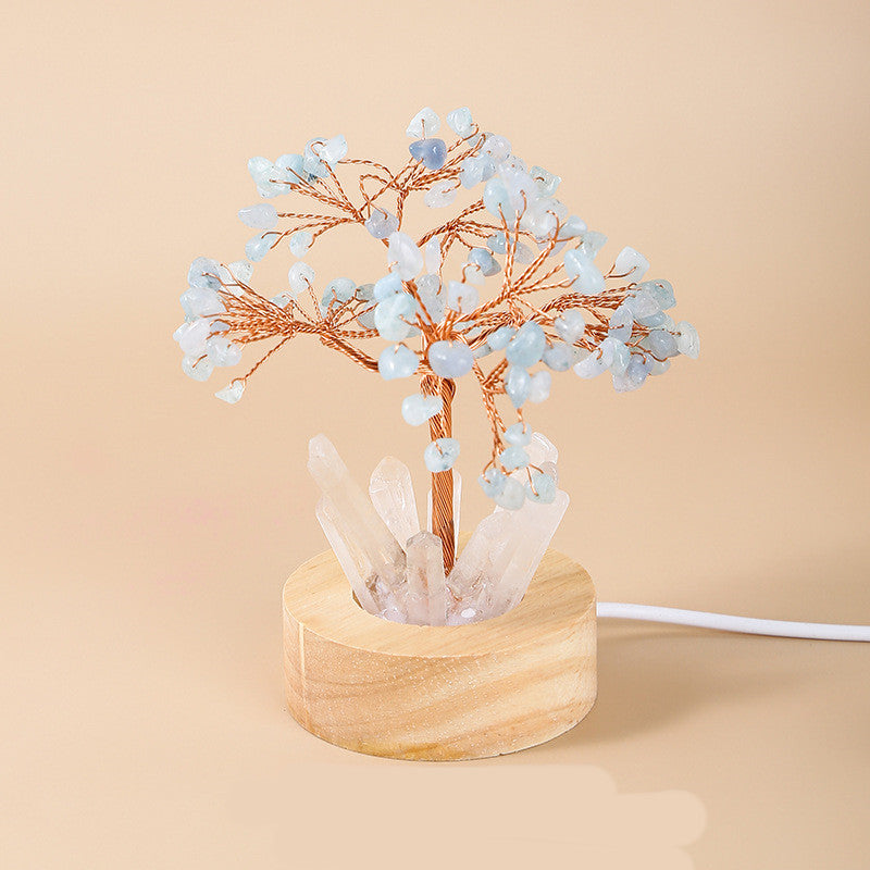 Crystalis Fortune Tree Lamp