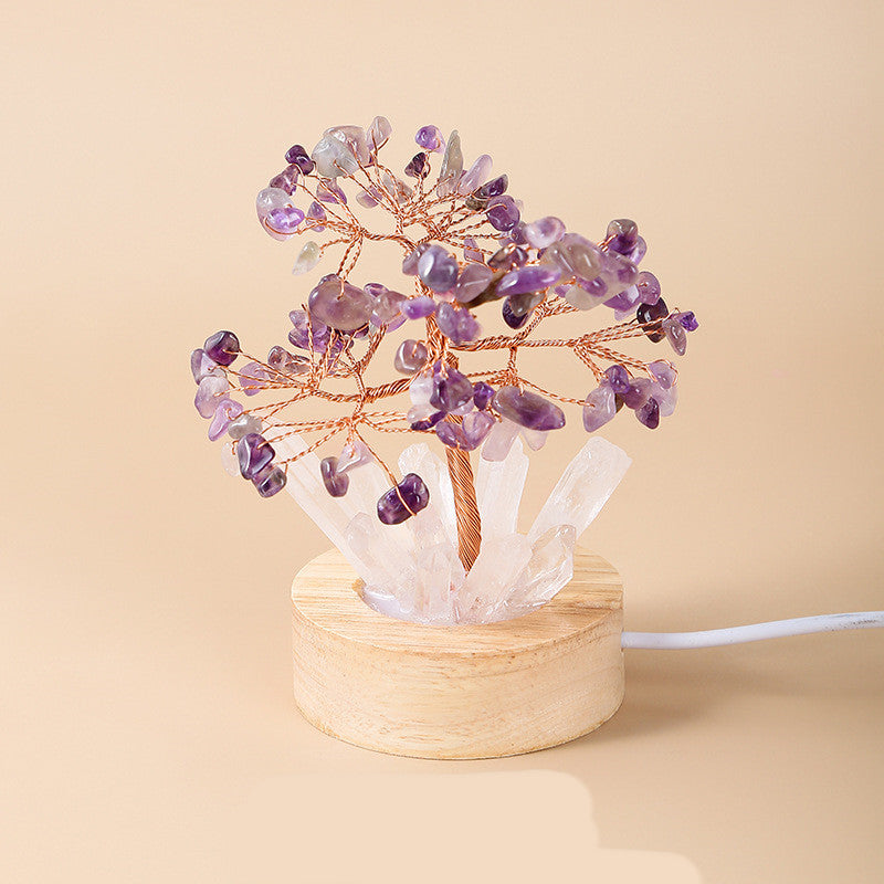 Crystalis Fortune Tree Lamp