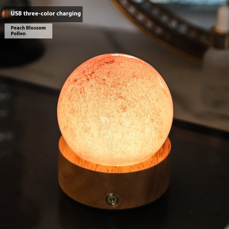 Solara Crystal Sphere Lamp