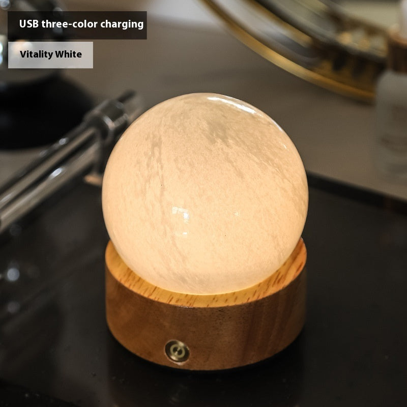 Solara Crystal Sphere Lamp